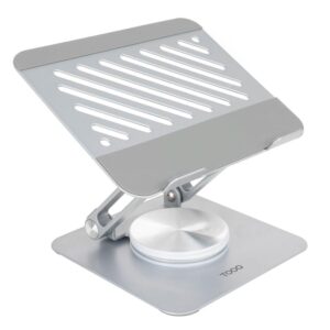 Soporte plegable 360º para Tablet - Dispositivos hasta 13" / TooQ / Plata / PH-NARVI-S