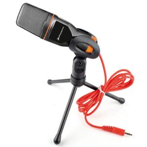 Microfono multimedia phoenix Phpodcaststudio / Jack 3.5mm / Tripode / Para Videos - Podcasts