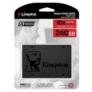 Disco duro 2.5 SSD Kingston 240Gb SSDnow / Sata3 / SA400 / SA400S37/240G