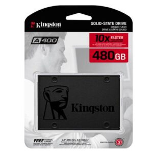 Disco duro 2.5 SSD Kingston 480Gb SSDnow / Sata3 / SA400 /  SA400S37/480G