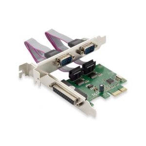 Tarjeta Pci Express Paralelo + 2x Puertos Serie Conceptronic / Spc01g / Adaptador perfil bajo