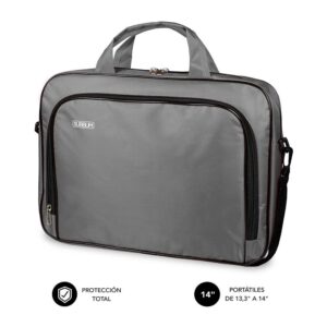 Maletin Subblim Oxford hasta 14" / Gris / SUB-LB-1OLB031