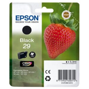 Strawberry singlepack black 29 claria home ink