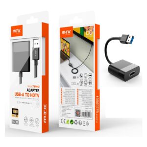 Adaptador Usb 3.0 a HDMI M/H / TB1442 / 4K Ultra HD / 15 cm / MTK / 0154422