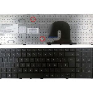 Teclado compatible para portátil HP dv7-4000 con marco