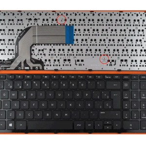 Teclado compatible para portátil HP Pavilion 15-e / 15-n / 250 g3 / 17-e / 15-r / negro win8 con marco