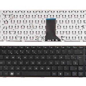 Teclado compatible para portátil HP Pavilion dm4-1000 dv5-2000 series negro con marco