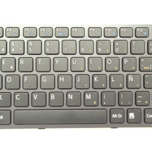 Teclado compatible para portátil SONY vpc-s11 negro con marco
