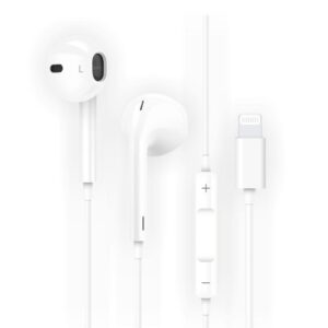 Auriculares Intrauditivos Lightning earTECH HIP / Micrófono / 1.2m / Blancos / TEC1201 / Tech One Tech