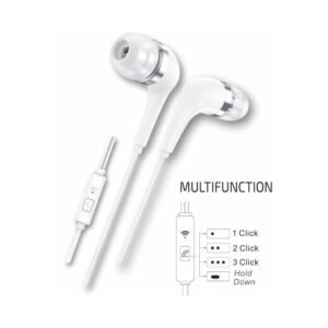 Auriculares Intrauditivos earTECH Hop / Micrófono / Type-C 1.2m / Blancos / TEC1304 / Tech One Tech