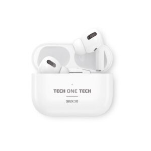 Auriculares Bluetooth 5.1 TWS SIUX 10 / Estuche de carga / Blancos / IPX5 / TEC1410 / Tech One Tech