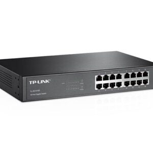 Switch 16p 10/100/1000 Gigabit No gestionable TP-Link / Carcasa metálica / No Rack / TL-SG1016D
