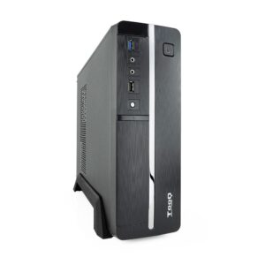 Caja Slim Micro ATX Tooq TQC-3005U3 / Fuente SFX 500w / USB 3.0 / Negra