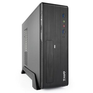 Caja Micro ATX Tooq TQC-3006DU3C + Fuente 500w Negra