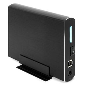 Caja externa aluminio 3.5 USB 3.0/3.1 Gen 1 Sata Tooq Negra TQE-3531B