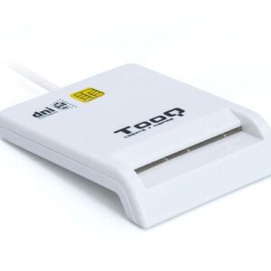 Lector Dni externo Tooq USB 2.0 Blanco / DNI 4.0 / TQR-210W