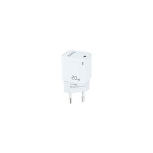 Cargador de red Type-C / 20w / Blanco / TQWC-PD20WT / Tooq