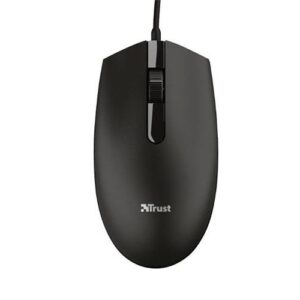 Raton Usb Trust TM-101 / 1200 Dpi / 3 botones / Rueda de desplazamiento / Negro / 25295