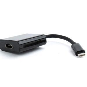 Cable adaptador Type-C 3.1 a Hdmi / 0.15cm / 4K / Negro / Cablexpert / A-CM-HDMIF-01