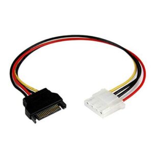 Cable alimentacion Sata macho a Molex hembra 15cm / Lanberg Ca-sahd-10cu-0015