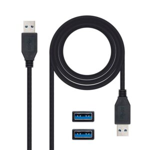 Cable USB 3.0 M/M 2m / Nanocable 10.01.1002-bk