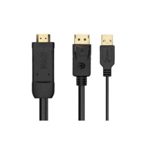 Adaptador conversor activo HDMI 2.0 a Displayport 1.2 M/H / H146