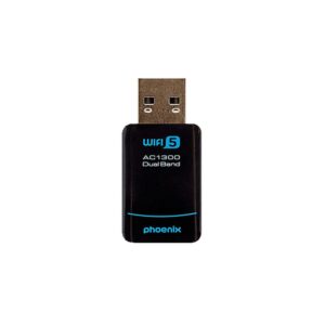 Tarjeta de red Mini USB Wifi WA-1300MB DualBand 1300mbps Phoenix