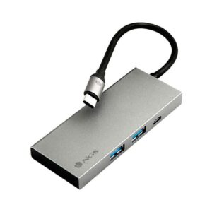 Hub Adaptador Type-C NGS / 2x USB 3.2 / 1x Type-C / 1x HDMI / WONDERDOCK4PRO