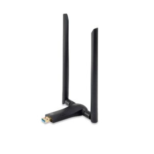 Usb wifi level one wua-1810e ac1200 300mb en 2,4ghz y 867mb en 5ghz usb 3.0 2 antenas desmo