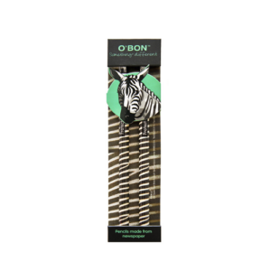 Lapiz OBON Pack 2 unid. Zebra