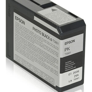 Tinta original epson t580100 negro photo c13t580100 80ml