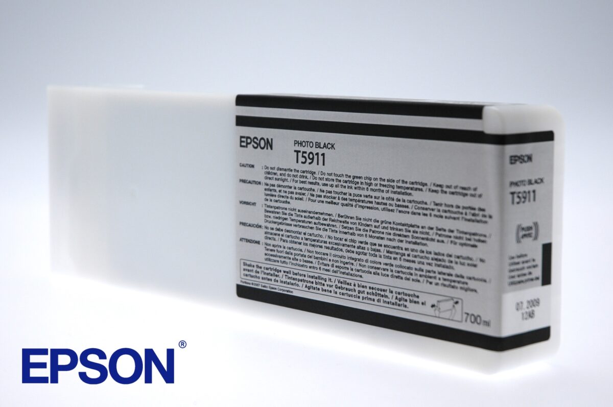 Tinta original epson t5911 negro foto c13t591100 700ml
