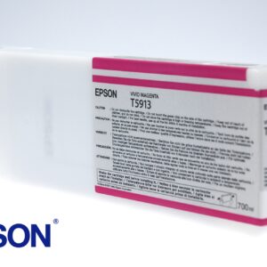 Tinta original epson t5913 magenta vivo c13t591300 700ml