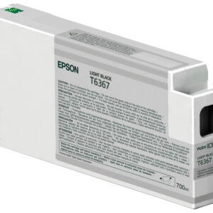 Tinta original epson t6367 gris c13t636800 700ml