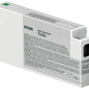 Tinta original epson t6369 gris claro c13t636900 700ml