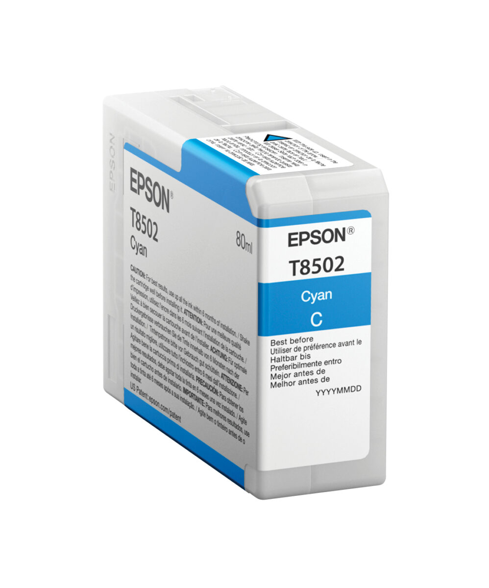 Tinta original epson t8502 cian c13t850200 80ml
