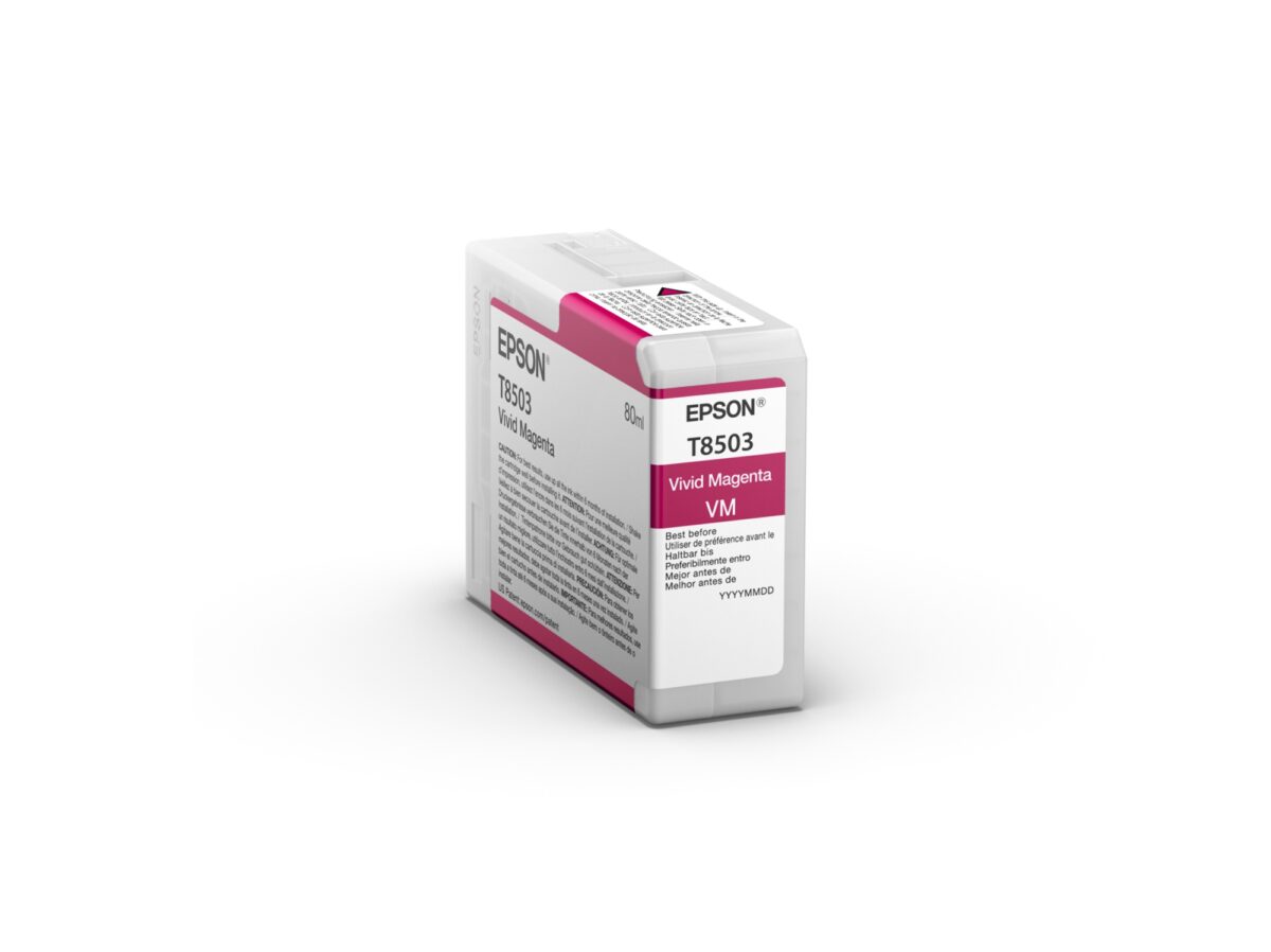 Tinta original epson t8503 magenta c13t850300 80ml