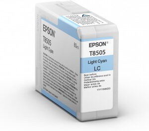 Tinta original epson t8505 cian claro c13t850500 80ml