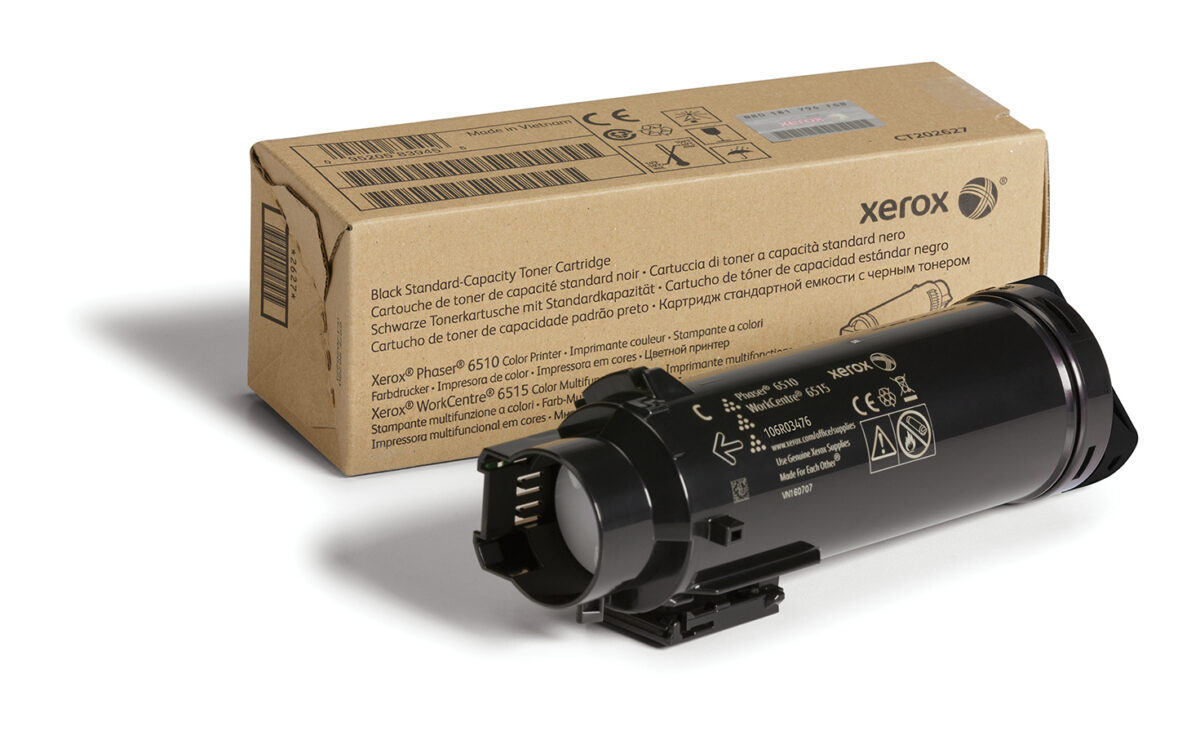 Tóner original xerox 106r03476 negro 2.500 páginas