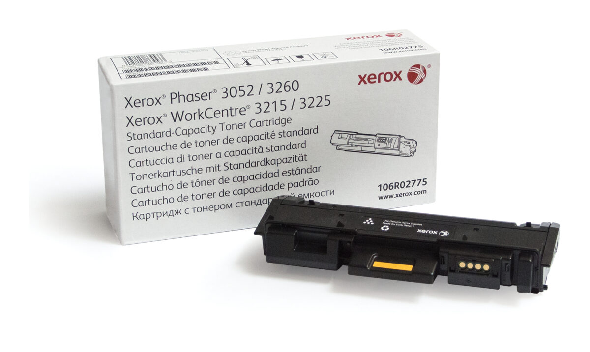 Tóner original xerox 106r02775 negro 1.500 páginas