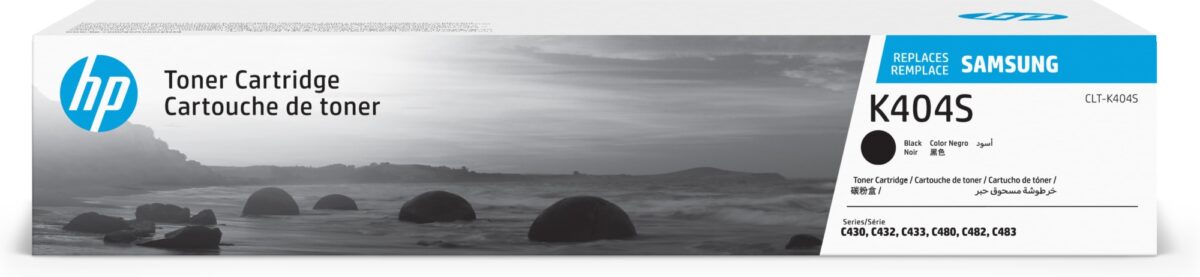 Tóner original samsung clt-k404s negro 1.500 páginas