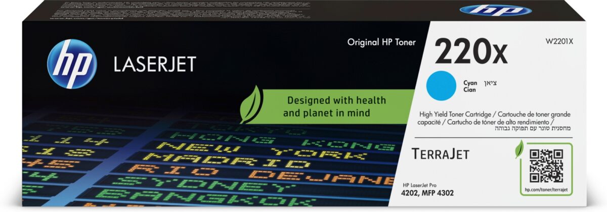 Tóner original hp w2201x 220x cian 5.500 páginas