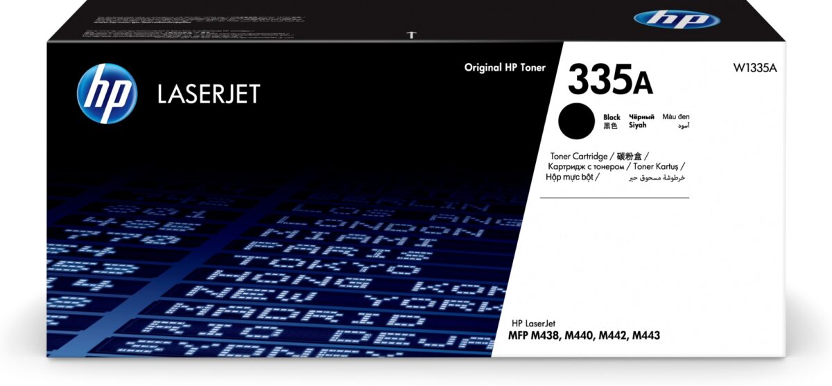 Tóner original hp w1335a 335a negro 7.400 páginas