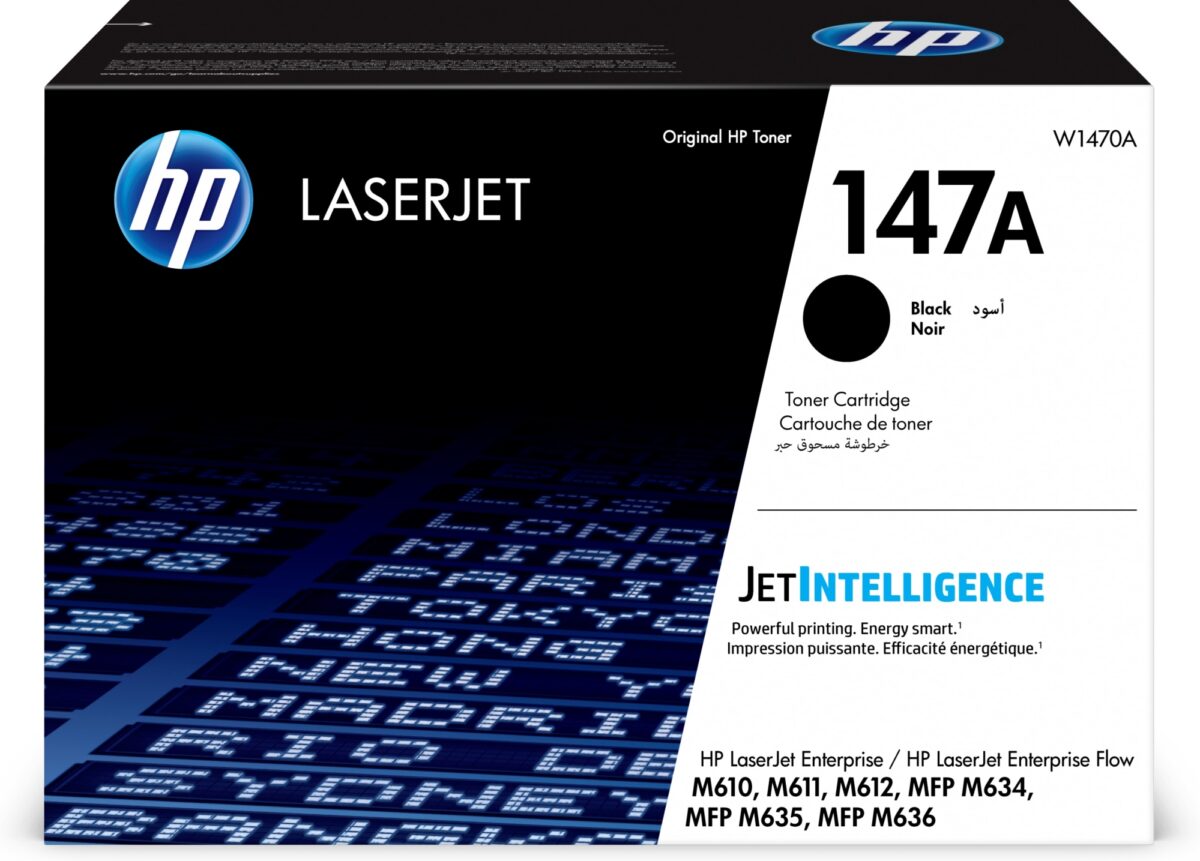 Tóner original hp w1470a 147a negro 10.500 páginas