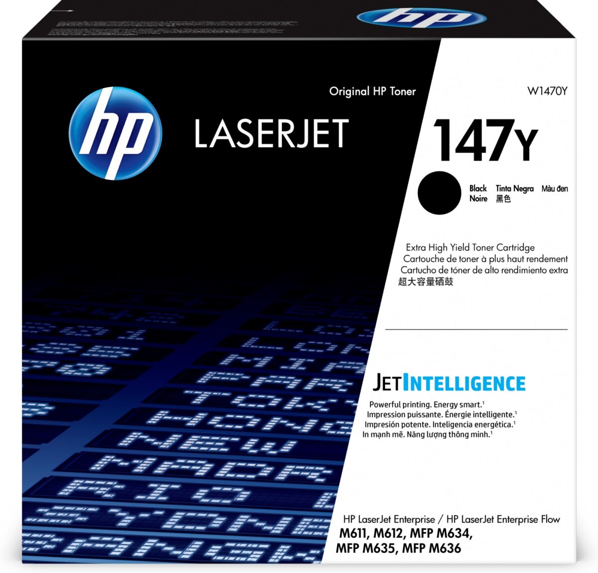 Tóner original hp w1470y 147y negro 42.000 páginas