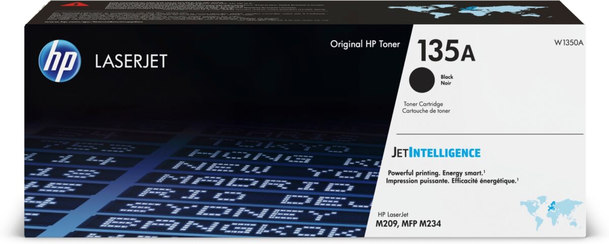 Tóner original hp w1350a 135a negro 1.100 páginas
