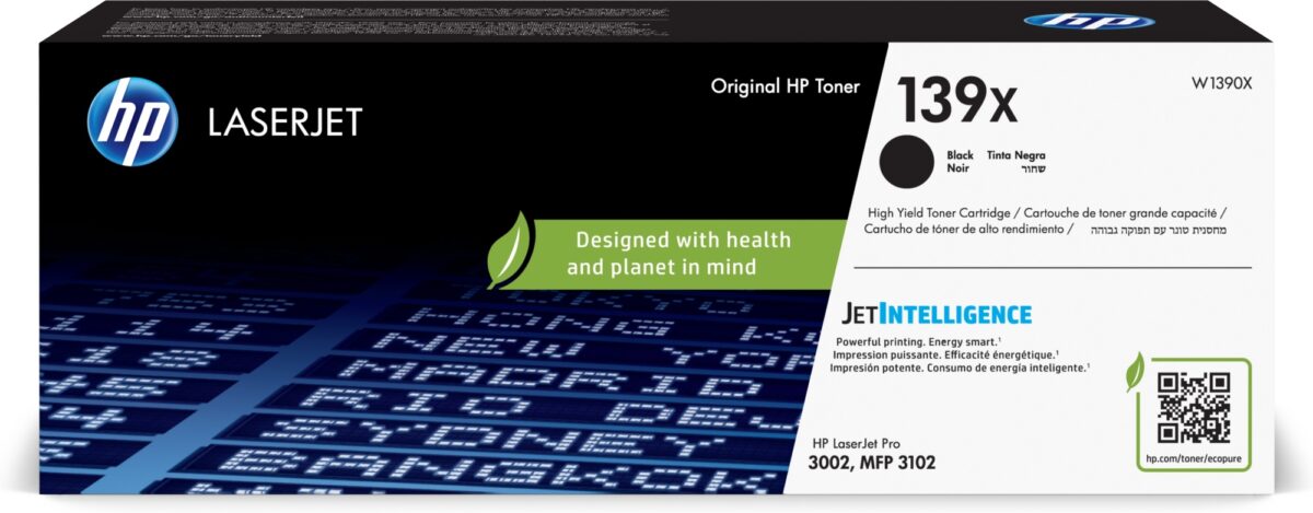 Tóner original hp w1390x 139x negro 4.000 páginas