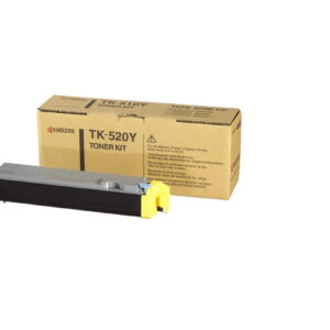 Tóner original kyocera tk-520y amarillo 4.000 páginas