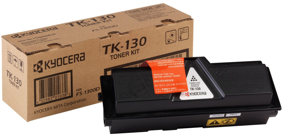 Tóner original kyocera tk-130 negro 7.200 páginas