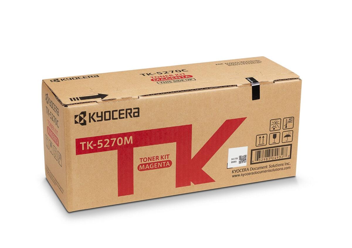 Tóner original kyocera tk-5270m magenta 6.000 páginas